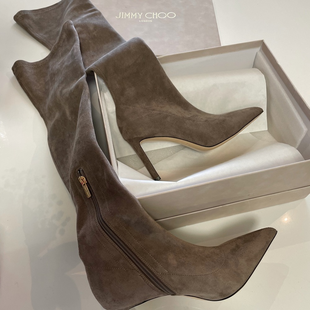 Jimmy Choo Turner Over-The-Knee Boots